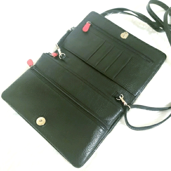 BRIGHTON Love Story Fall In Love Leather Crossbody - Picture 13 of 16